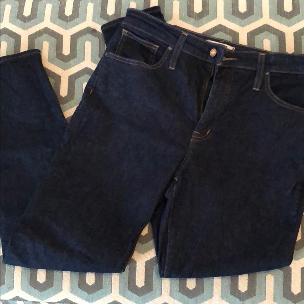 Madewell high rise skinny jeans